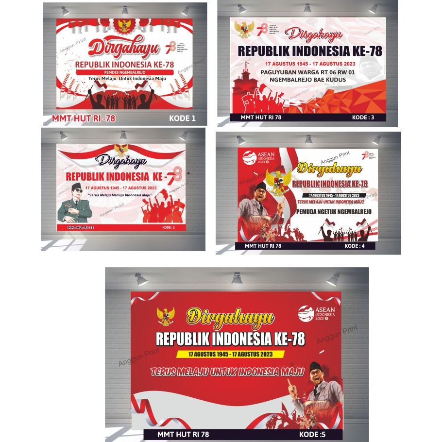 Free CDR Desain Logo Banner HUT RI Ke 78 Tahun 2023, 57% OFF