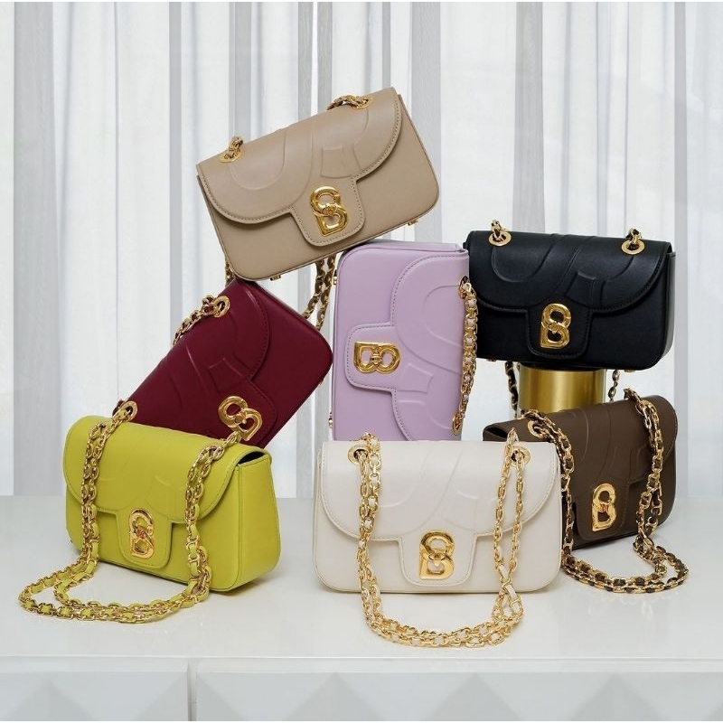 Alma bag Buttonscarves medium, Fesyen Wanita, Tas & Dompet di