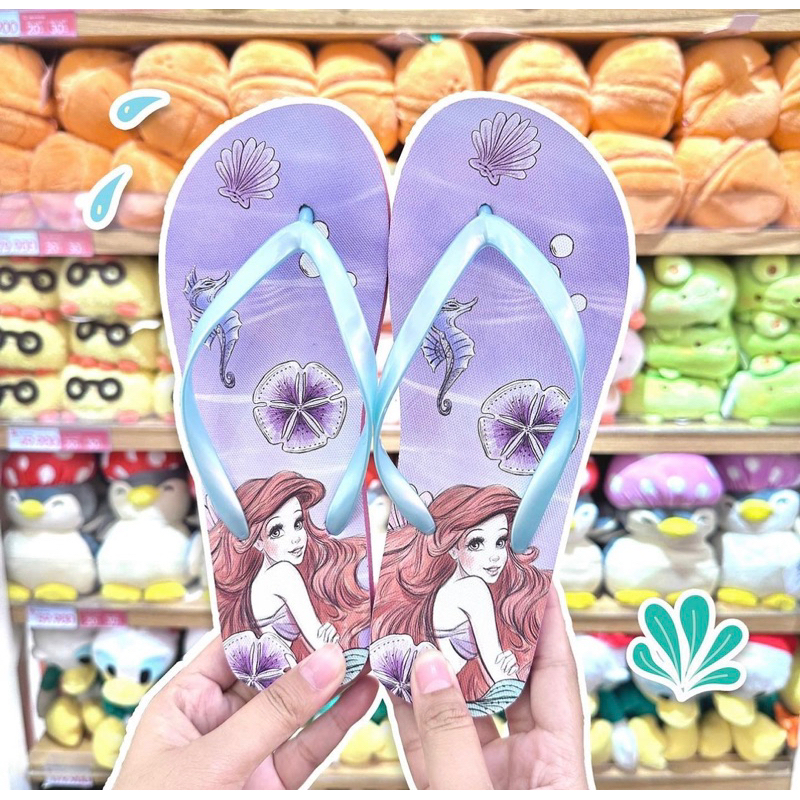 Girls mermaid deals flip flops