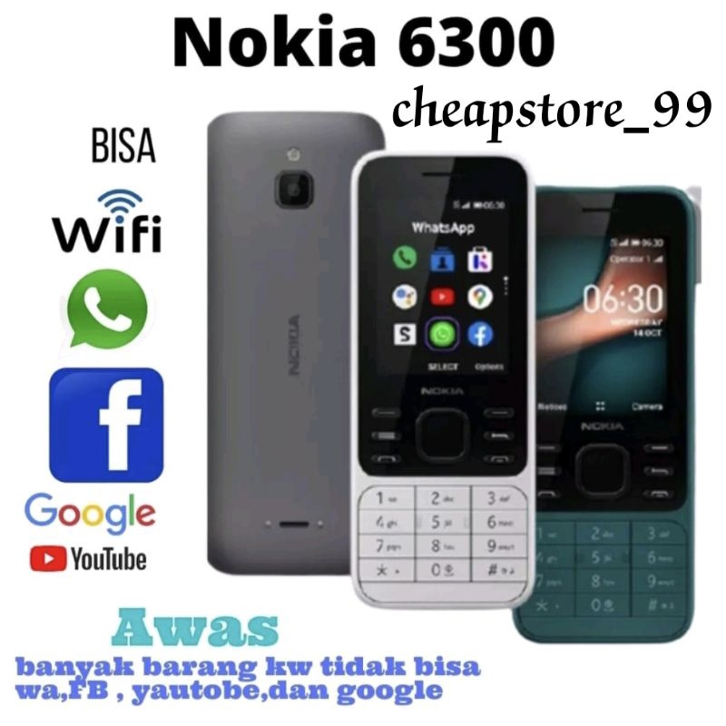 nokia 6300 4g shopee