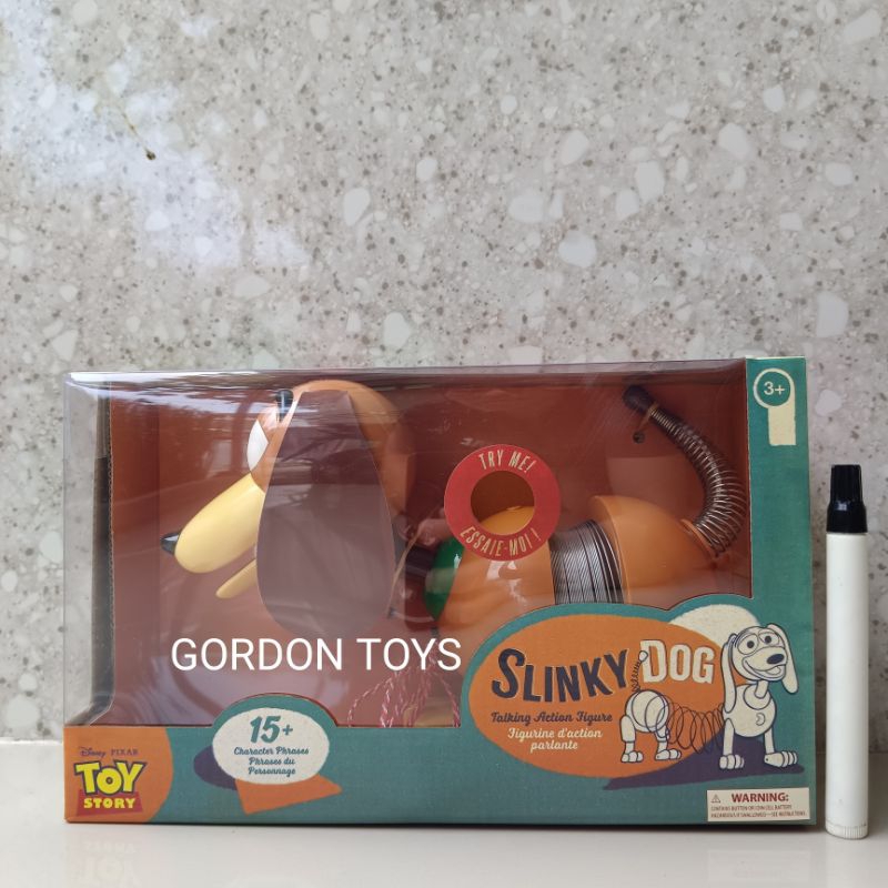 Talking slinky dog outlet disney store