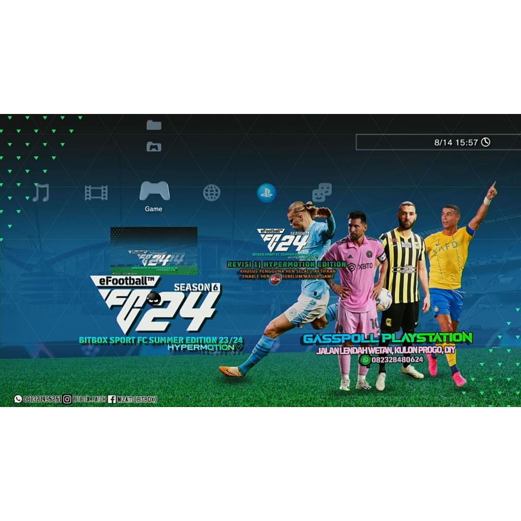 EFOOTBALL 2024 PS3 GEMBOX PATCH REV0 - APKGAMELINKGAME's Ko-fi Shop