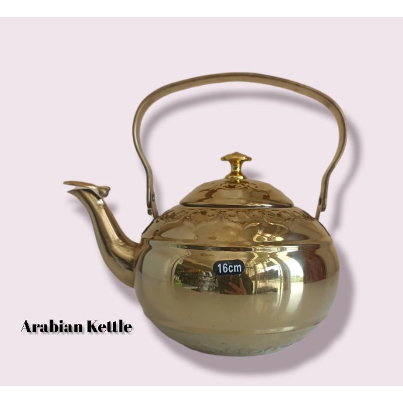 1.6L Vintage Stainless Steel Tea Kettle – R & B Import