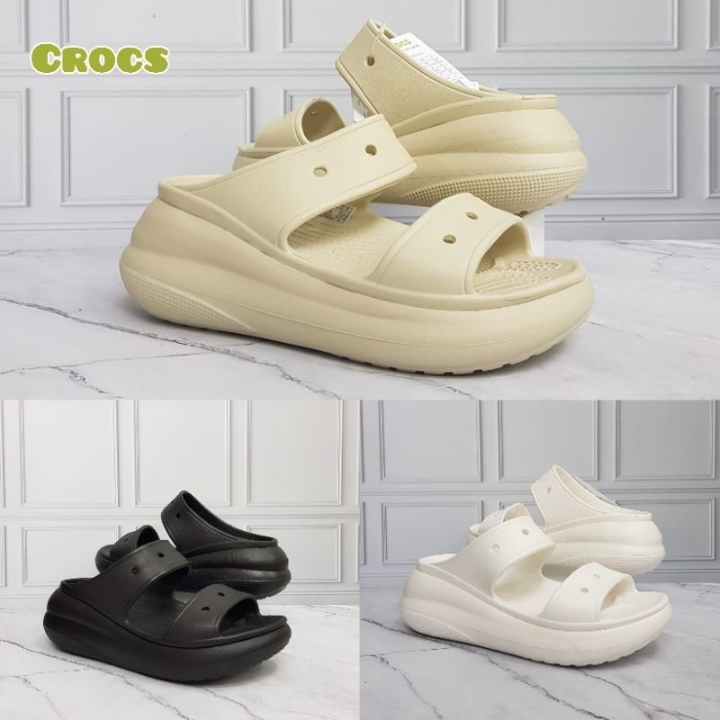 Sepatu crocs wanita discount wedges