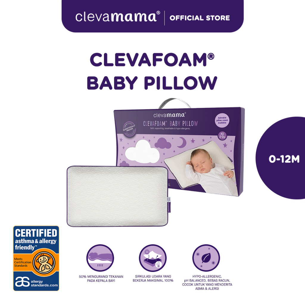 Clevamama shop baby pillow