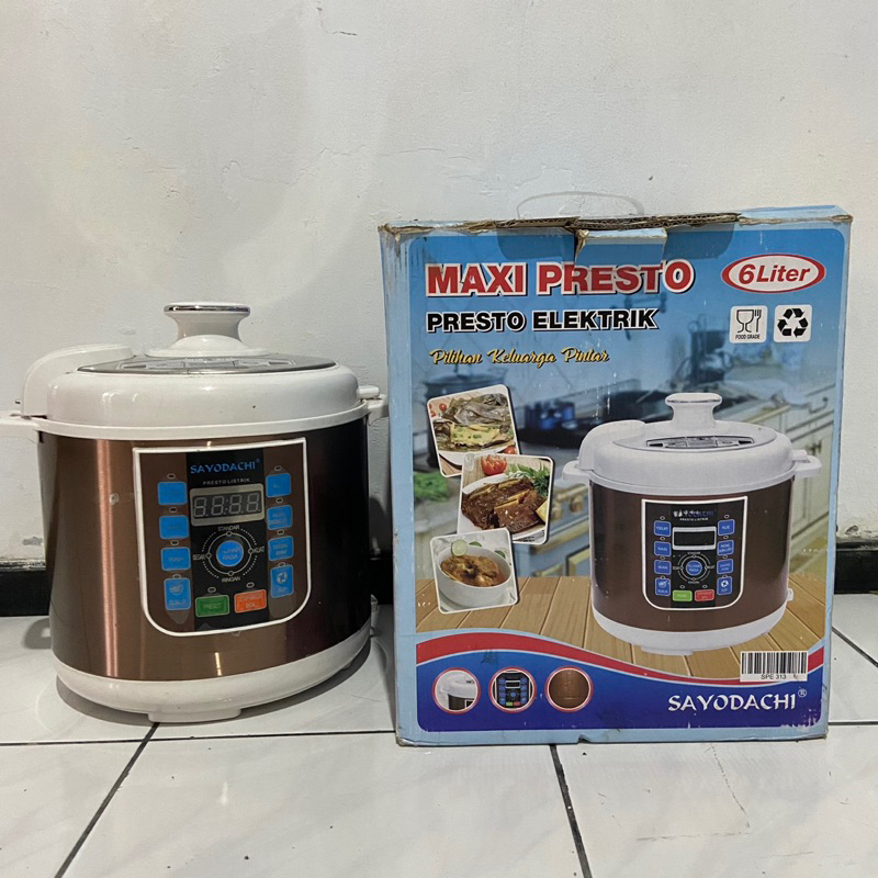 Jual SAYODACHI PRESTO LISTRIK Shopee Indonesia