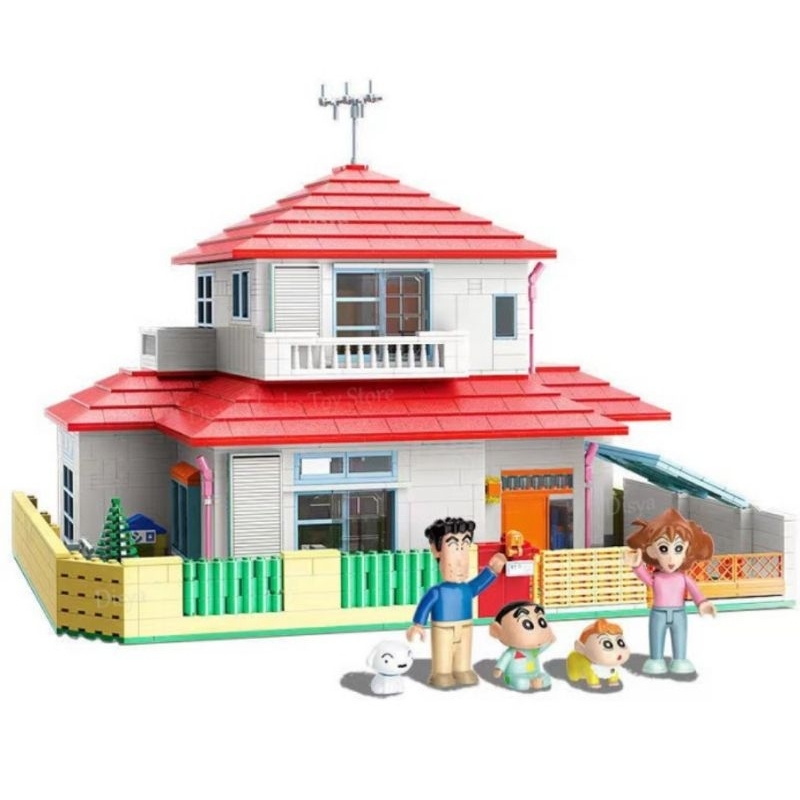 Jual Rumah Shinchan Bricks Lego shinchan Shopee Indonesia