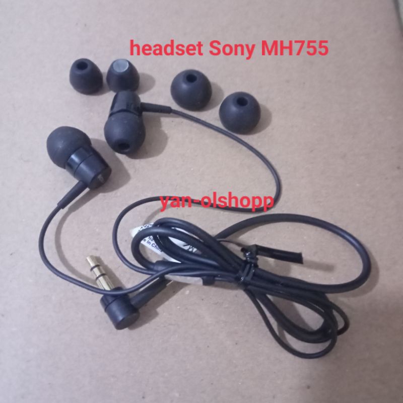 Sony best sale mh755 earphones