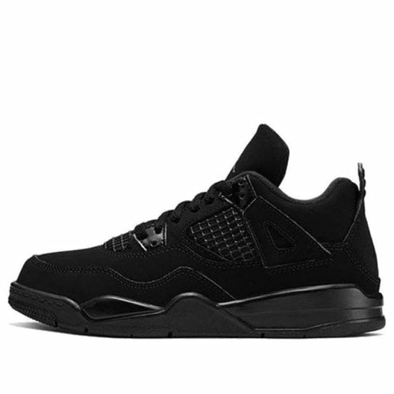 Jordan retro 4 triple black cheap