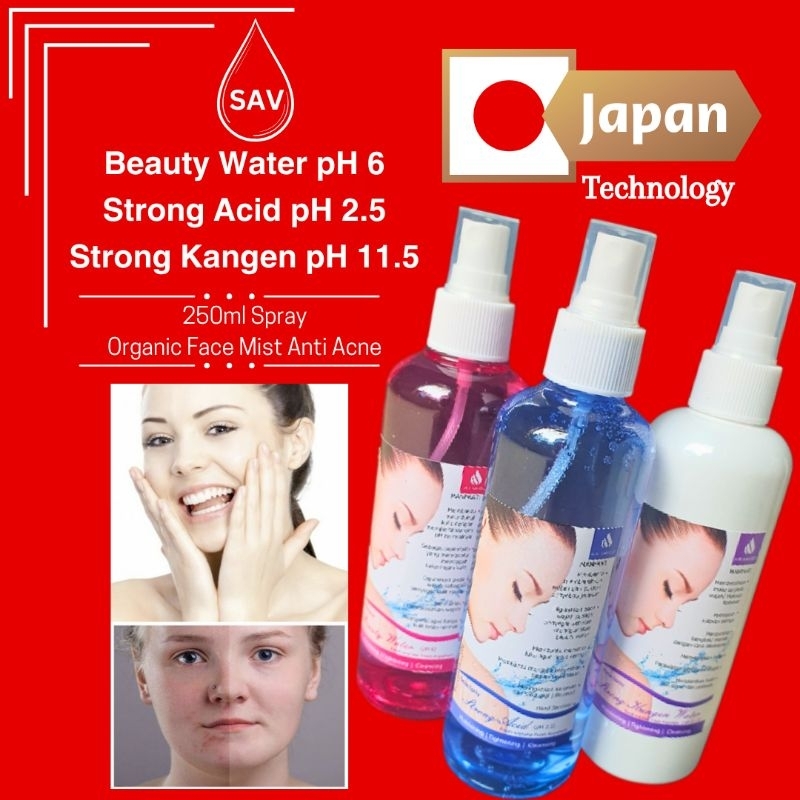 Strong acid store beauty water