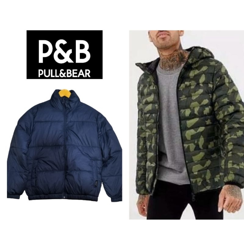 Jaket musim dingin outlet pull and bear