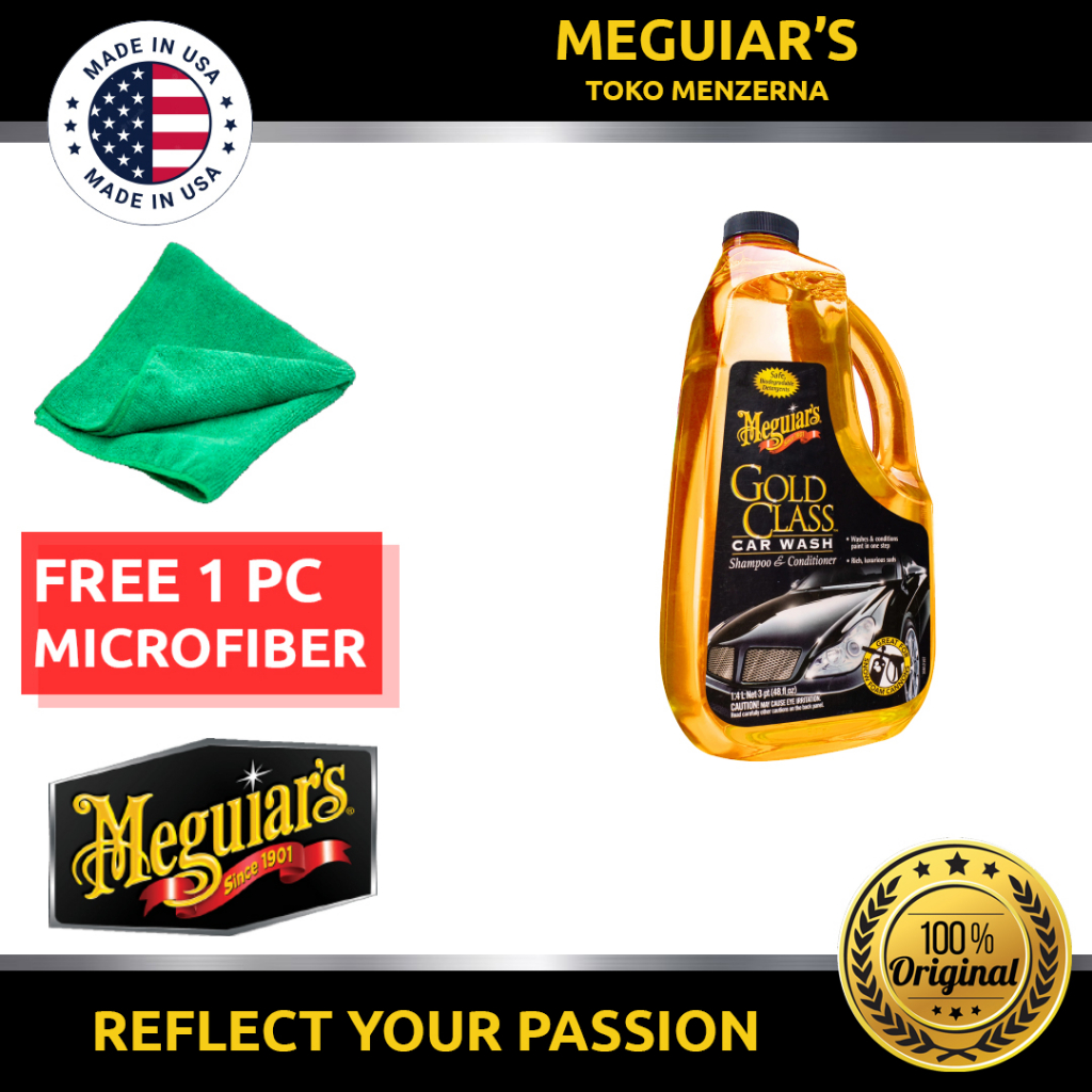  Meguiars G7164 Gold Class Car Wash Shampoo