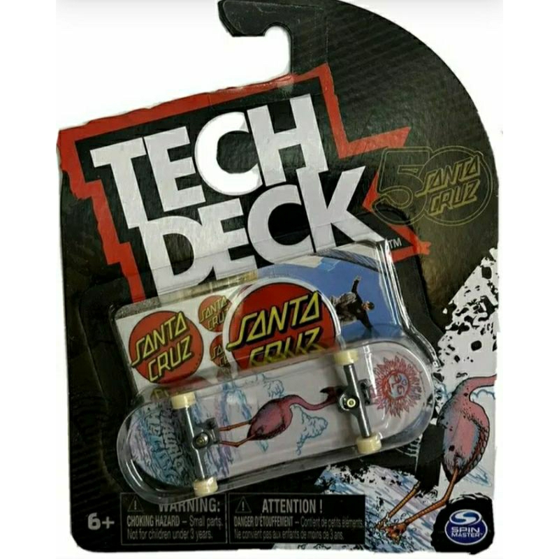 Jual TECH DECK Fingerboard Santa Cruz 5 Ultra Rare Maurio Mccoy