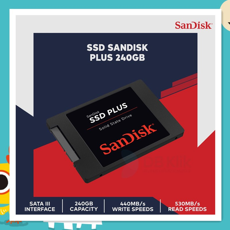 Ssd sandisk plus hot sale 240 gb