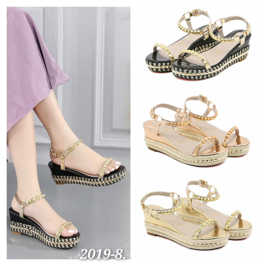 Wedges wanita terbaru hot sale 2019