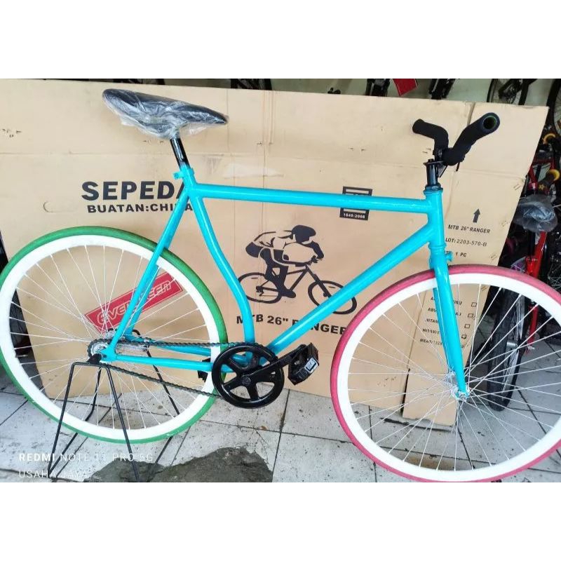 Ukuran frame sepeda online fixie