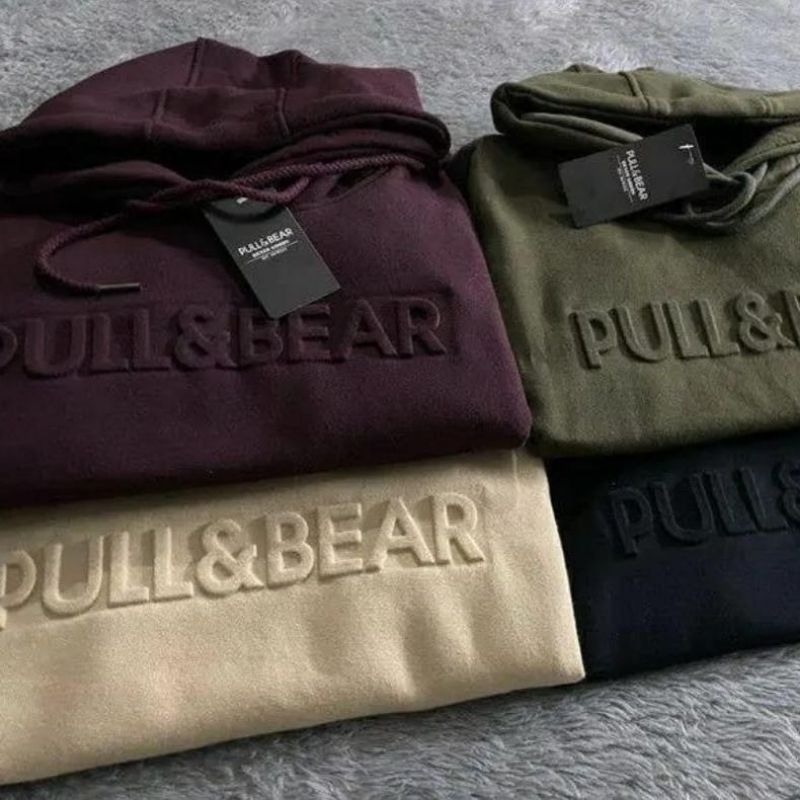 Hoodie pull best sale and bear terbaru