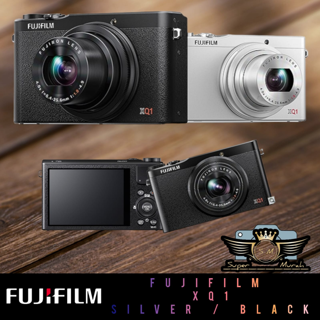 Jual FUJIFILM XQ1 SILVER / FUJI FILM X Q1 / KAMERA FUJIFILM XQ1