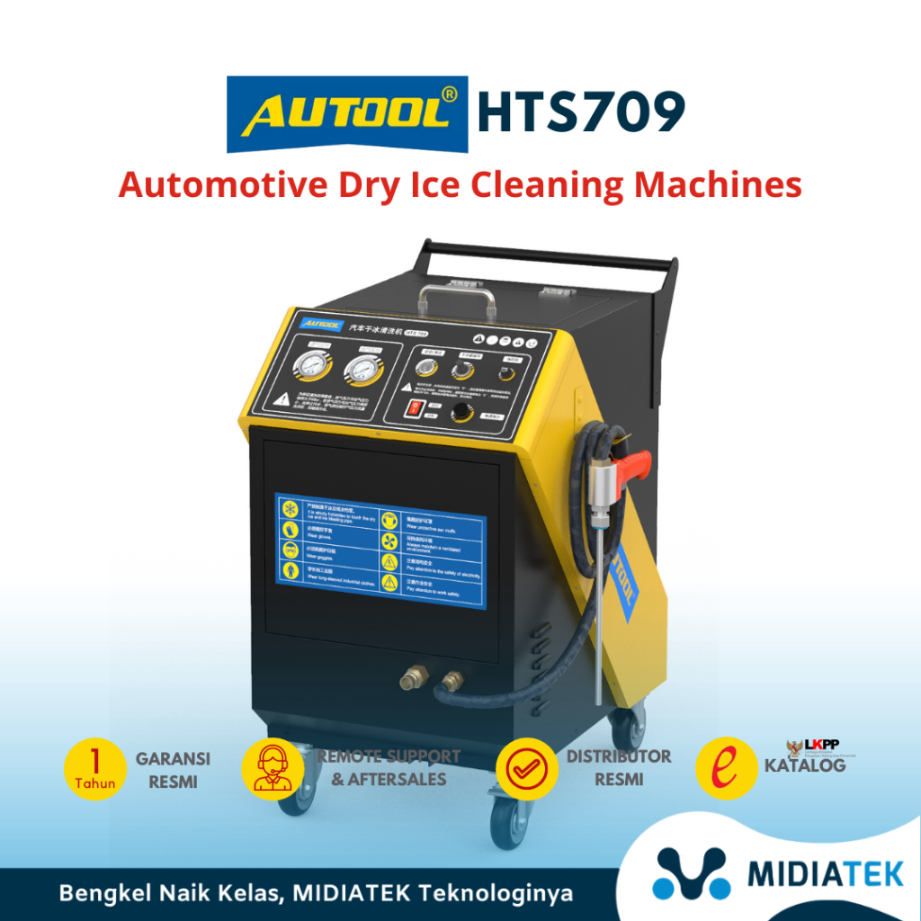 Jual AUTOOL HTS709 Automotive Dry Ice Cleaning Machines