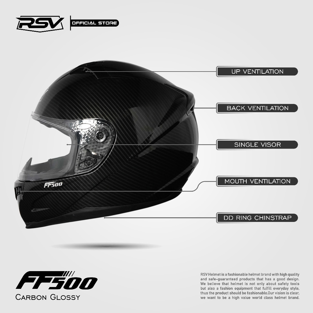 Rsv sales helmet harga