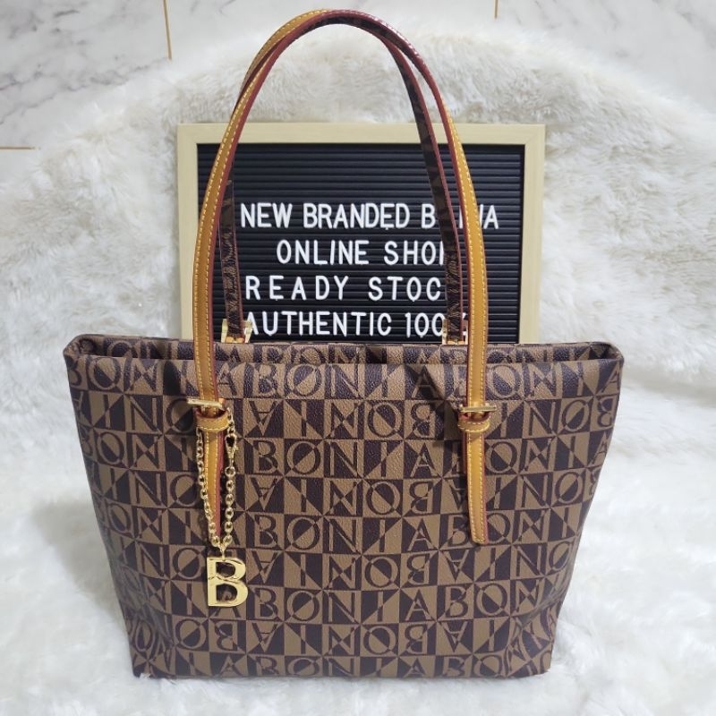 Harga Online Tas BONIA Monogram Original