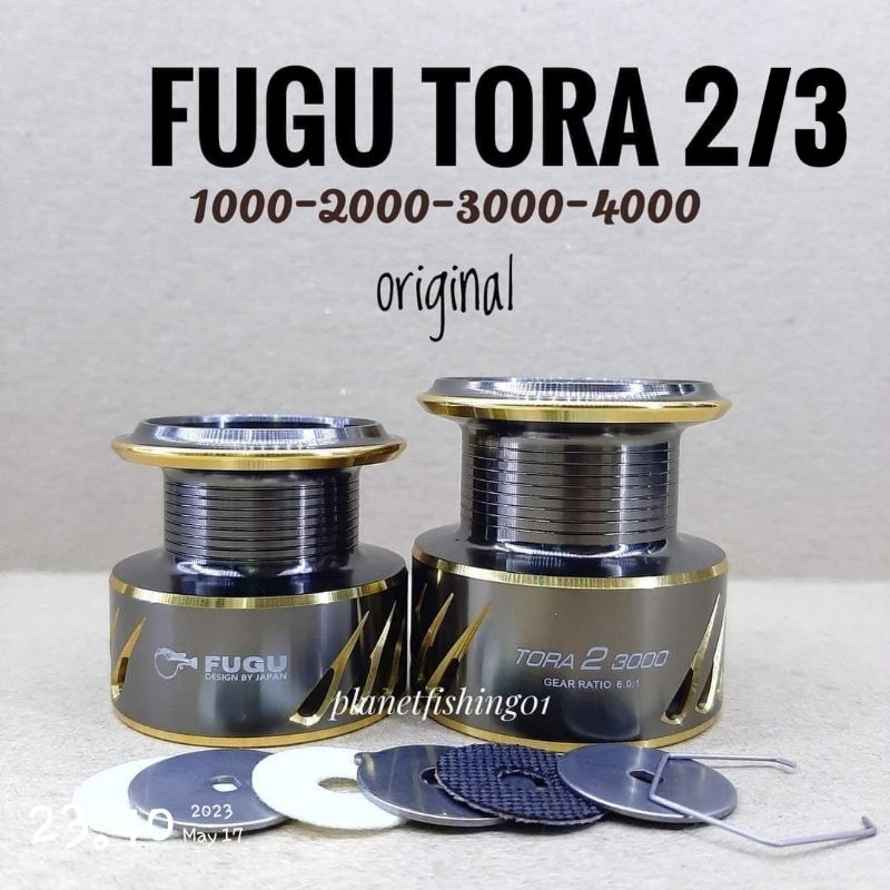 Jual spool fugu tora 2 1000 2000 3000 4000 6000 / sparepart fugu