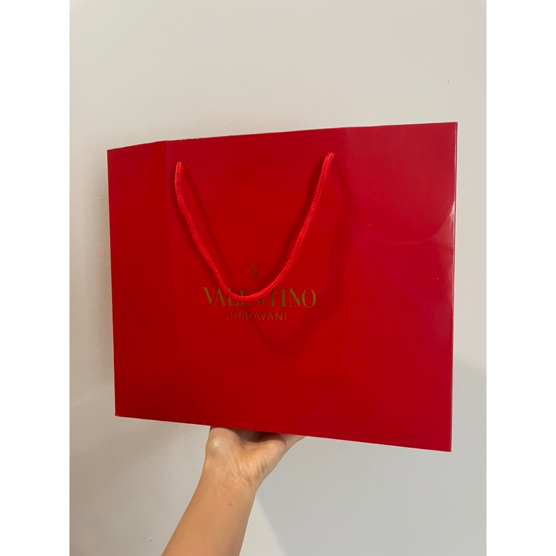 Valentino on sale paper bag