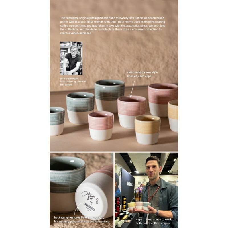 Dale Harris -80ml Espresso Cup - by Loveramics