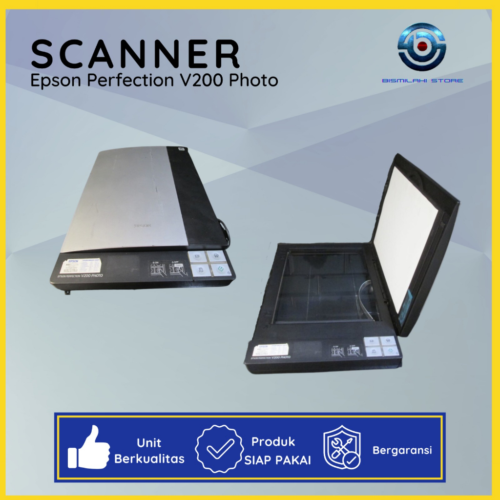 Jual Scanner Epson Perfection V200 Berfungsi Normal | Shopee Indonesia