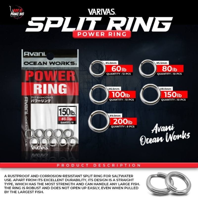 Varivas Split Ring - Split rings