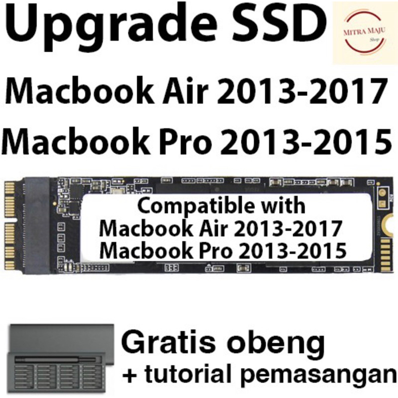 Replace ssd macbook hot sale air 2015