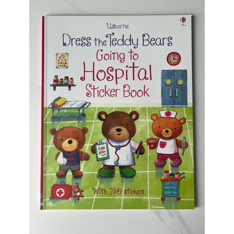 Dress the teddy bears hotsell sticker book