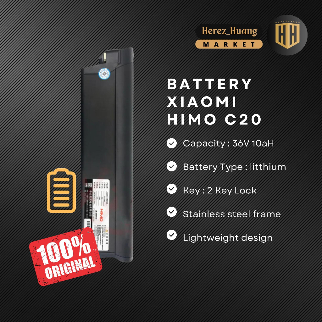 Battery best sale himo c20