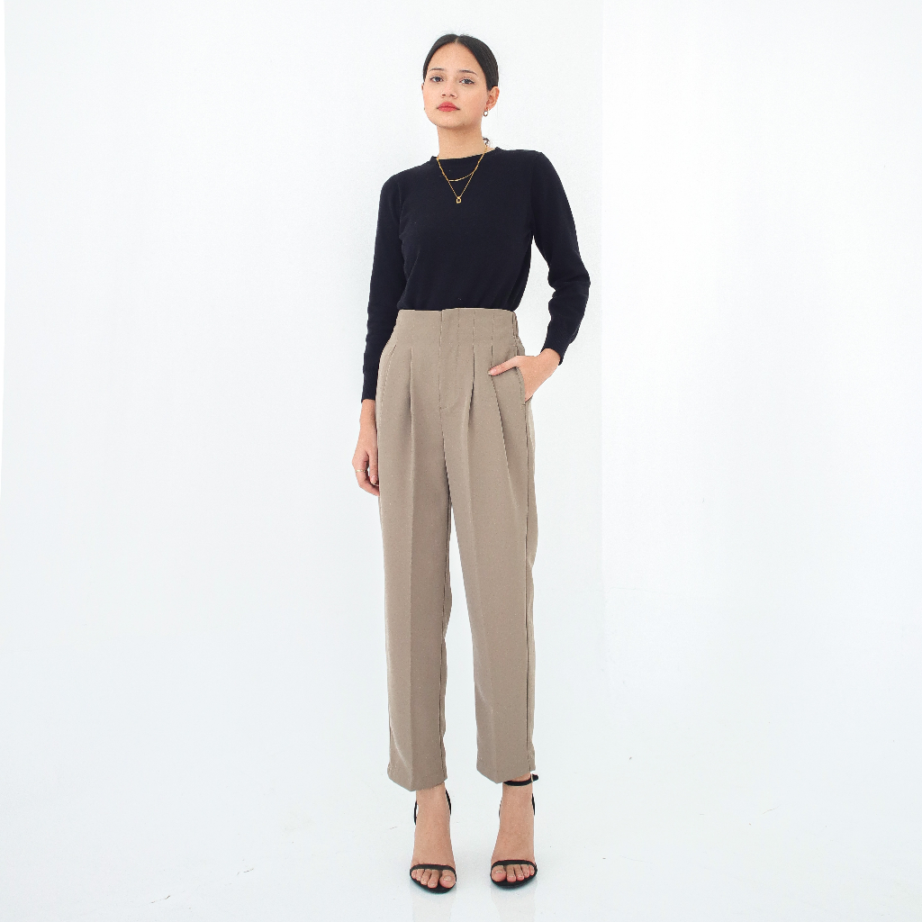 Calia Long Trousers Black – KAIAHATI