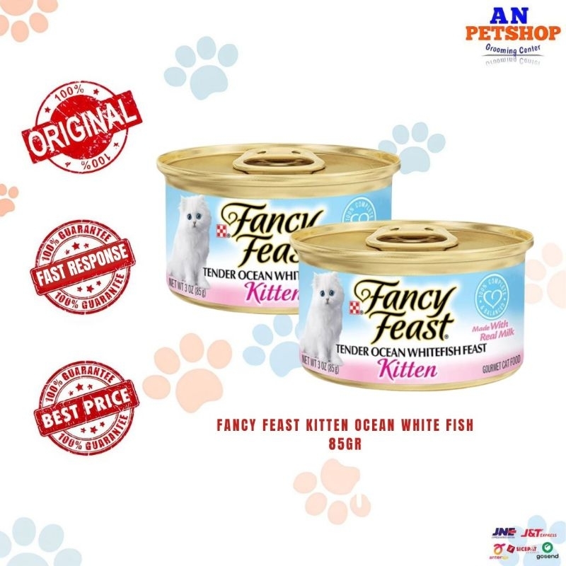 Fancy feast hotsell kitten ocean whitefish