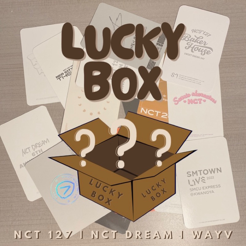 Jual [CEK DESKRIPSI] lucky box nct 127 nct dream random pc