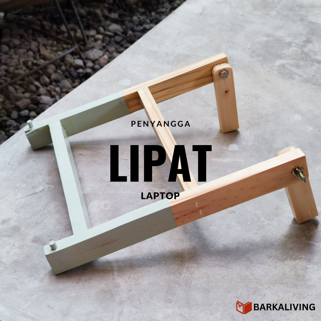 Jual Stand Laptop Kayu Penyangga Laptop Cooler Stand Tablet