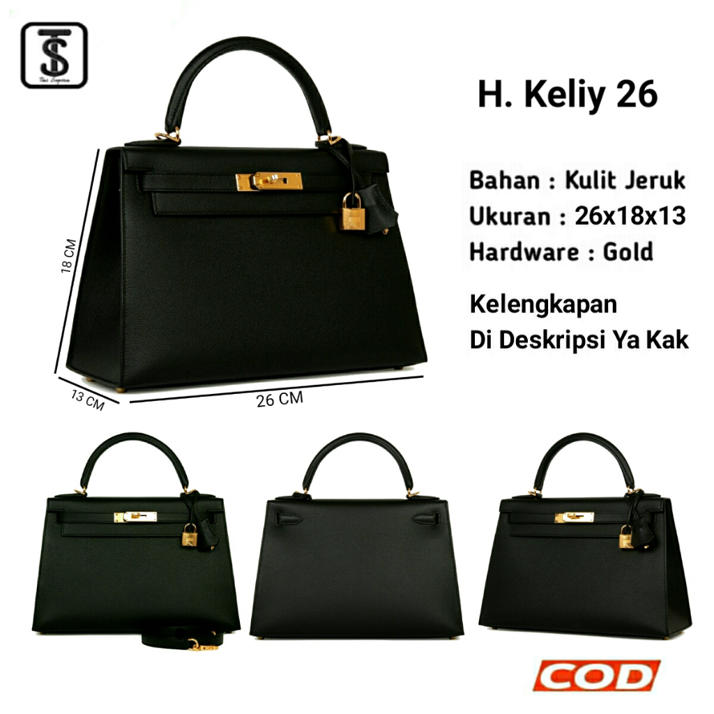 Tas Wanita 2026Hermes Lindy Togo Premium | Tas Selempang & Bahu Wanita  Import