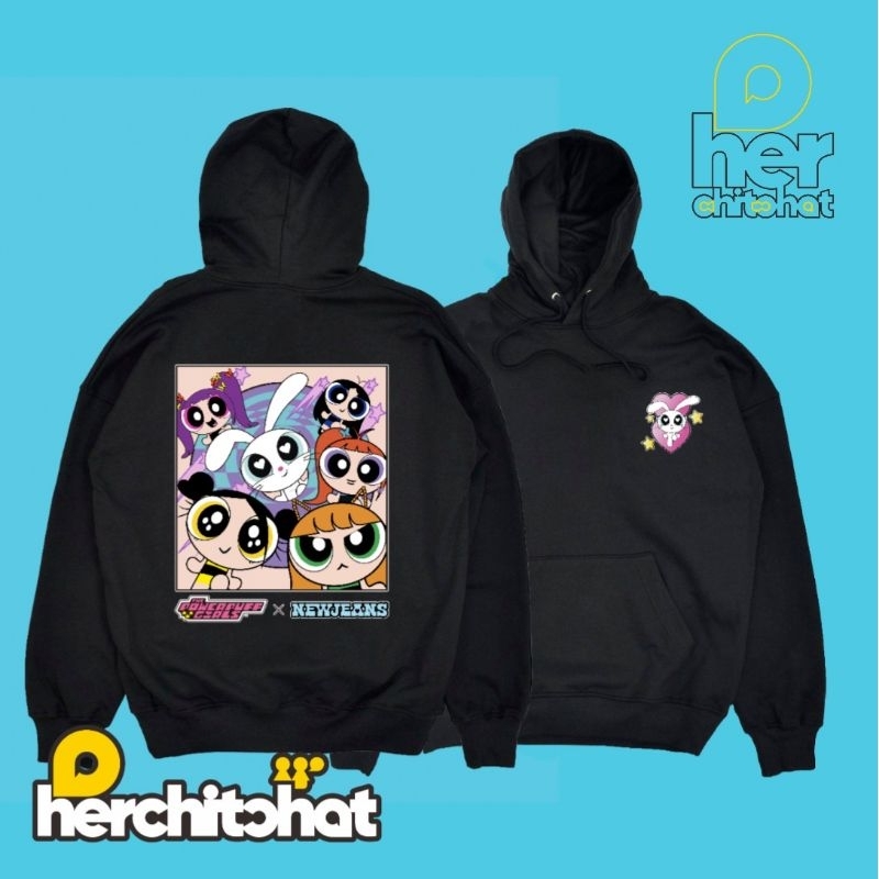 Jual HOODIE 2 SIDE - FANART NEWJEANS x Powerpuff Girls unofficial