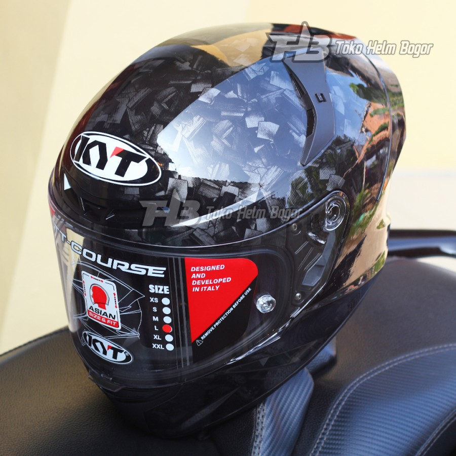 Helm kyt best sale full face carbon