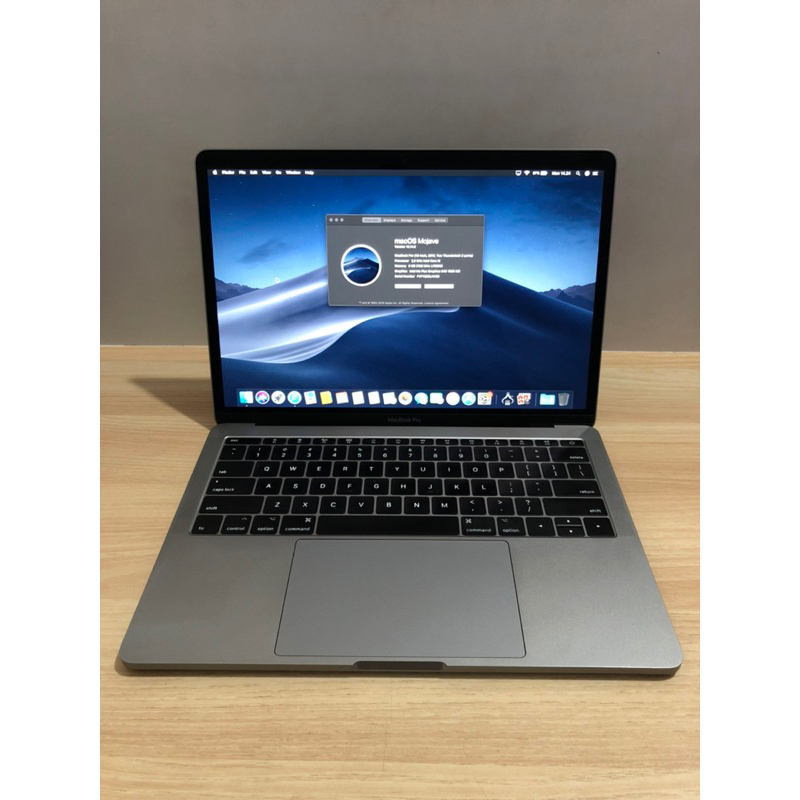 Macbook Pro 2017 Non Touchbar Retina 13 inch RAM 8 16 GB SSD 128 256 GB Second Original