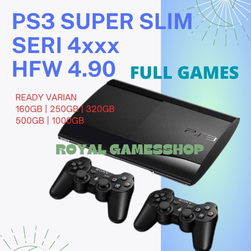 Ps3 super slim store shopee