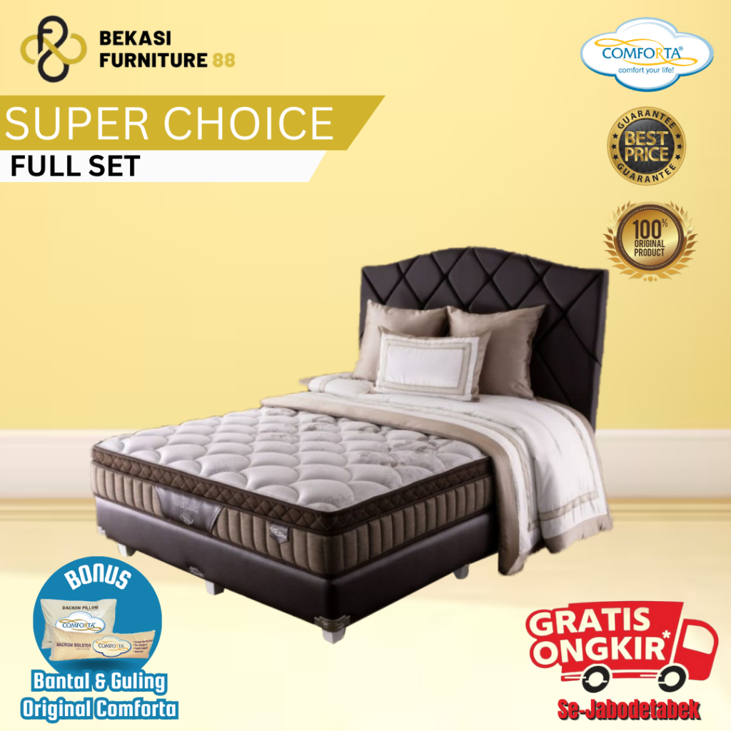 Kasur Springbed SET Comforta NEW Comfort Choice