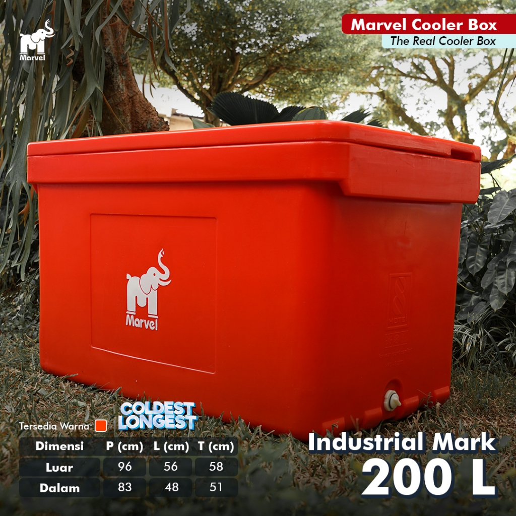 Cool box hot sale 200 liter