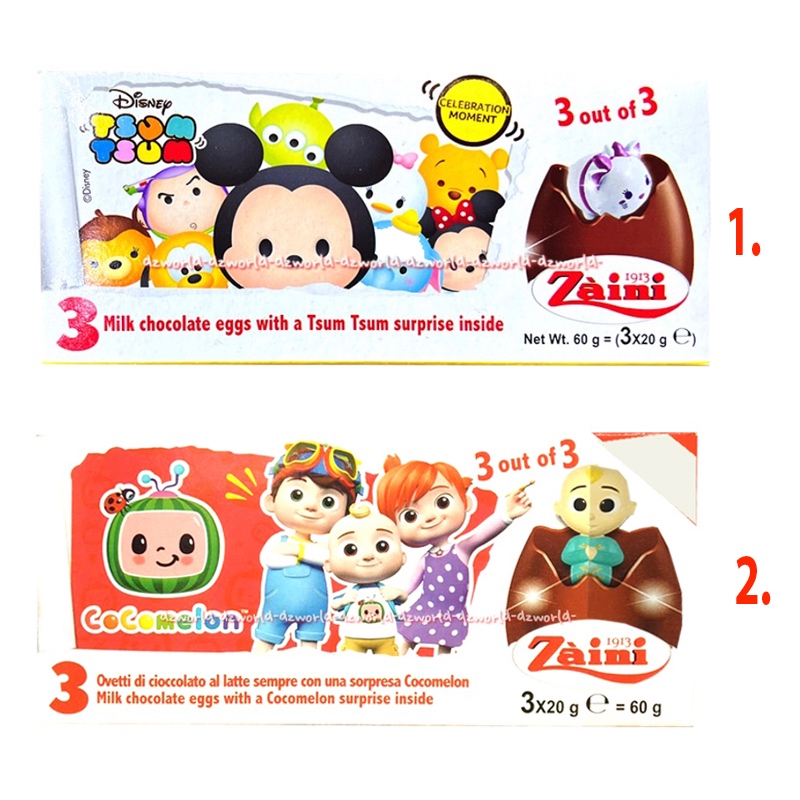 Zaini tsum tsum chocolate sales eggs