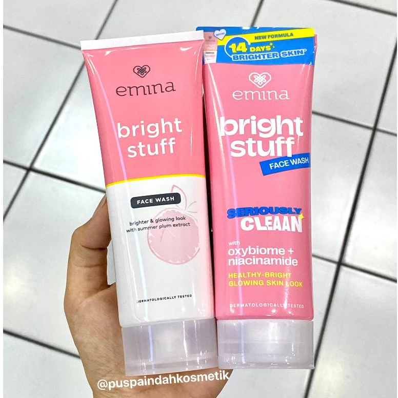 Emina bright deals stuff face wash