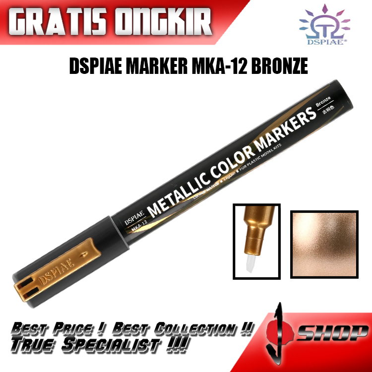 DSPIAE - MKA Super Metallic Paint Markers (Select from 12 Colors
