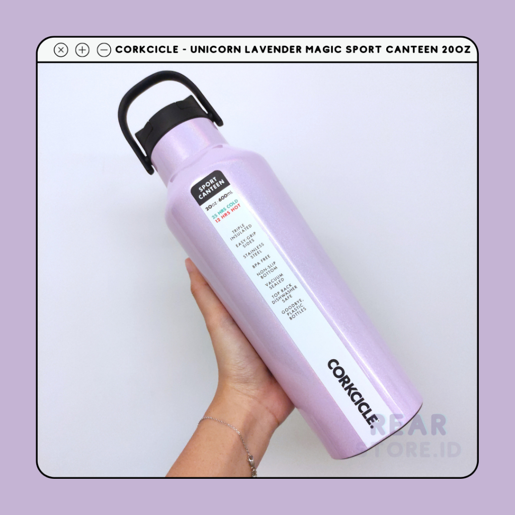 Corkcicle 24oz Cold Cup Unicorn Lavender Magic