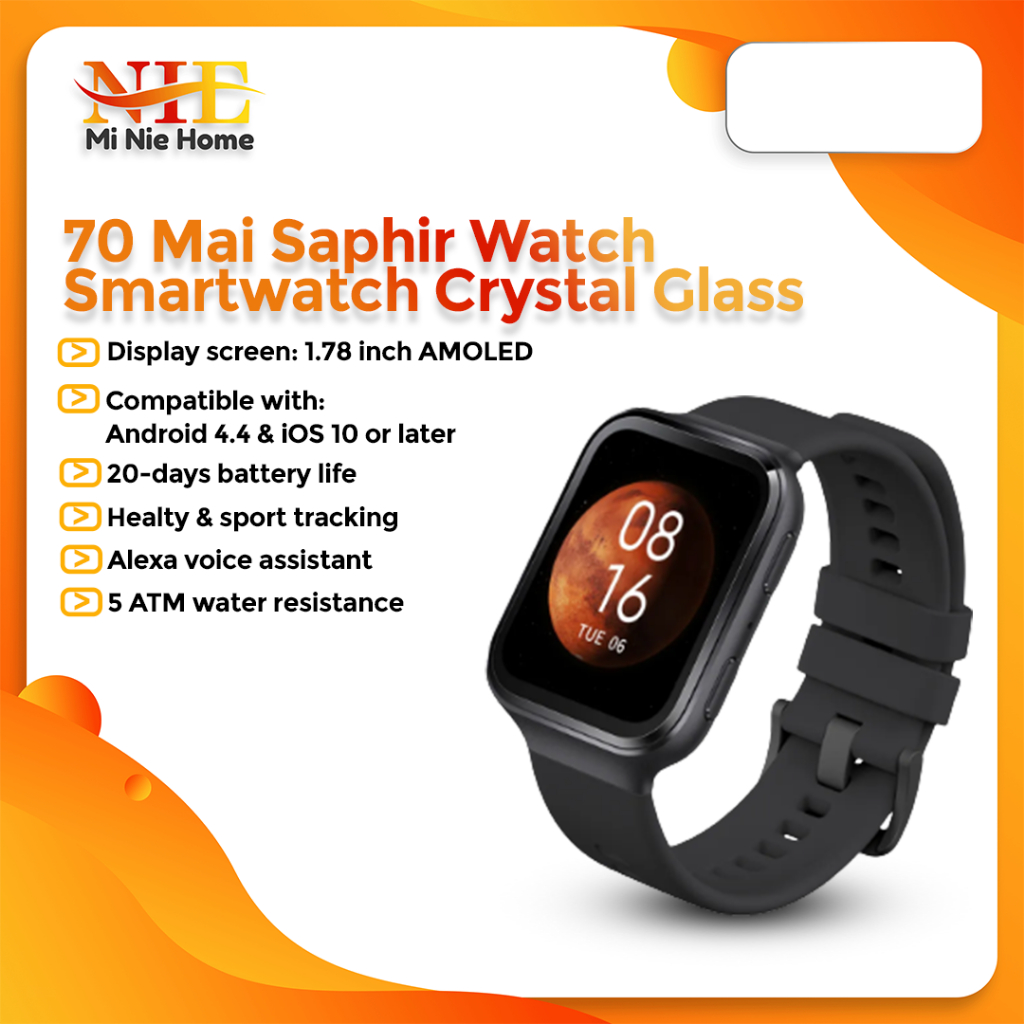 70mai saphir 2025 watch harga