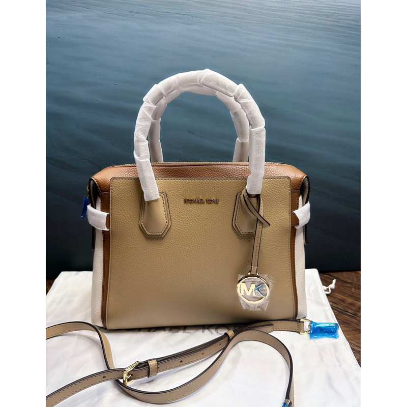 Mk mercer belted clearance satchel